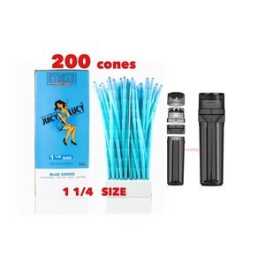 JUICY LUCY  BLUE cone 1 1/4 size 200 cones + 3in1 filler grinder